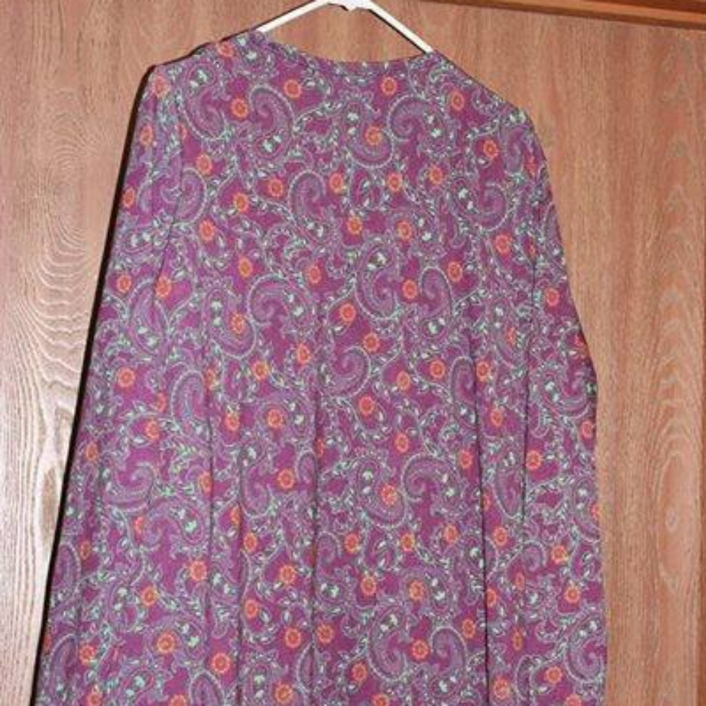 XL Lularoe Sarah! Purple Floral